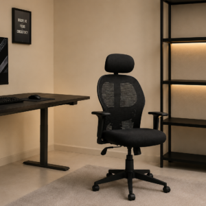 Premium Black High Back Mesh Office Chair